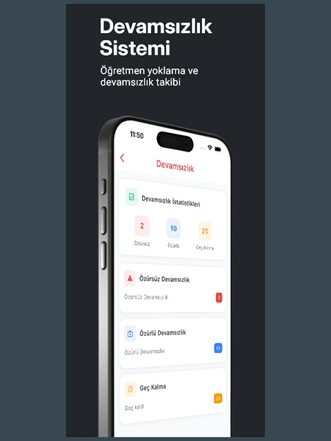 iPad Devamsızlık